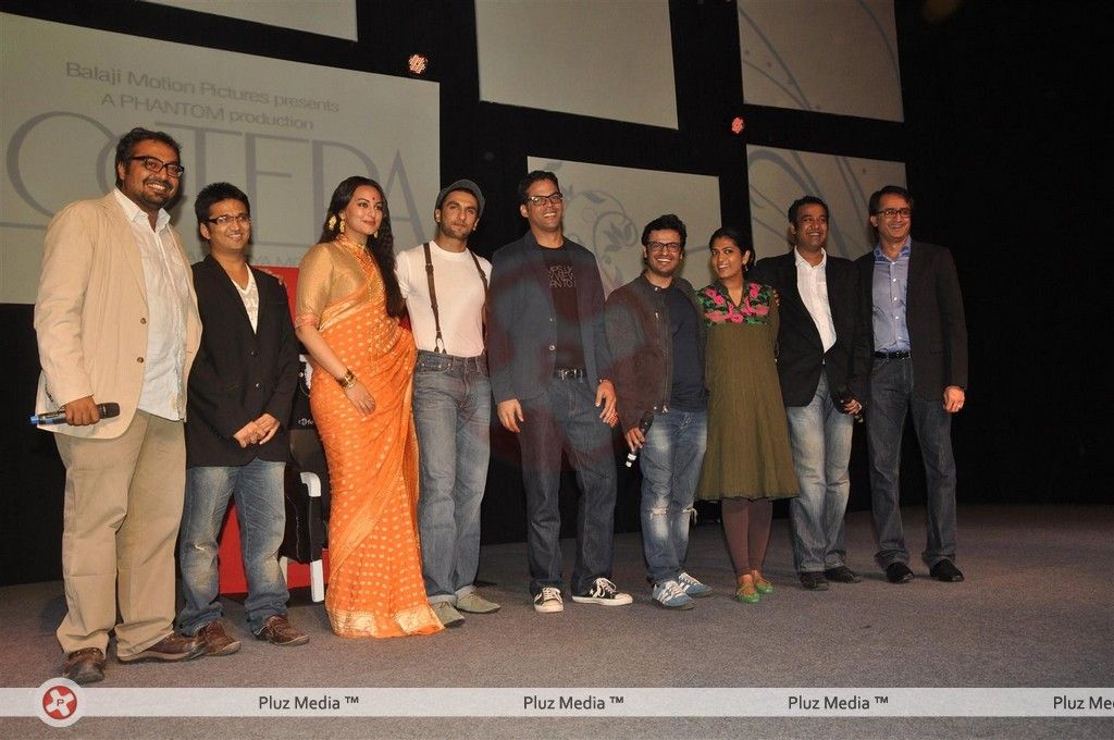 Ranveer and Sonakshi at launch of movie 'Lootera' - Pictures | Picture 127072